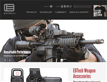 Tablet Screenshot of eotechinc.com